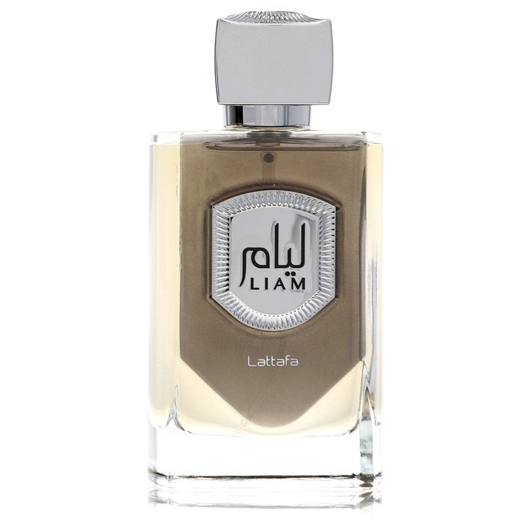 Lattafa Liam Grey by Lattafa Eau De Parfum Spray (Unisex Unboxed) 3.4 oz (Men)