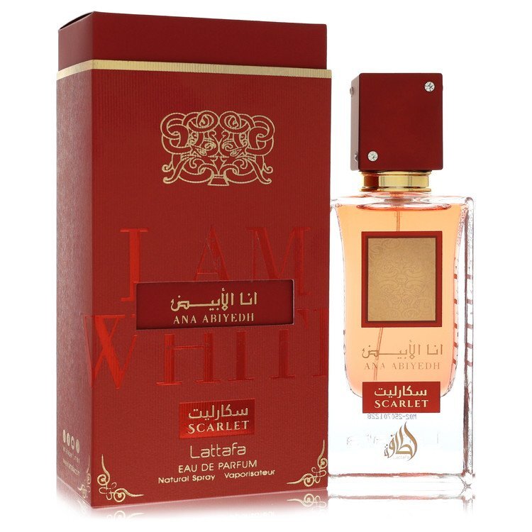 Ana Abiyedh I Am White Scarlet by Lattafa Eau De Parfum Spray (Unisex Unboxed) 2.0 oz (Men)