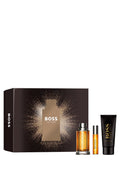 HUGO BOSS THE SCENT 3 PCS SET FOR MEN: 3.3 EAU DE TOILETTE SPRAY + 0.33 EAU DE TOILETTE SPRAY + 3.3 SHOWER GEL